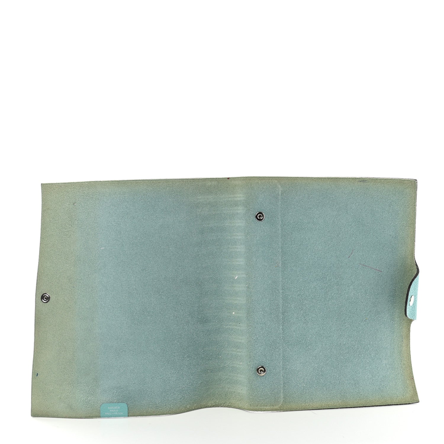 Hermes Togo Ulysse MM Agenda Cover Bleu Atoll 5 of 16
