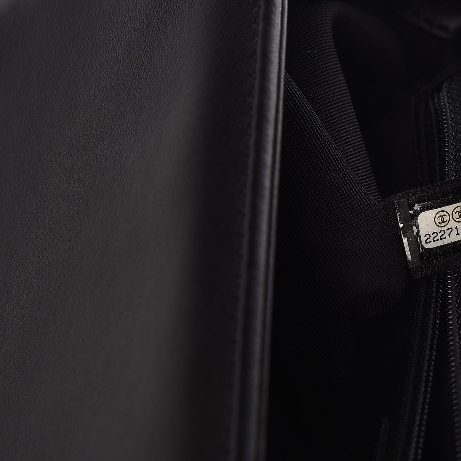 Chanel Lambskin Quilted New Medium Boy Flap Black 9 of 11