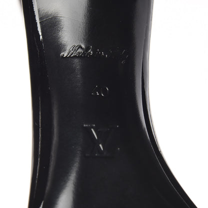 Louis Vuitton Patent Monogram Call Back Sandals 40 Black 5 of 10