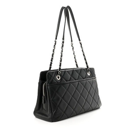 Chanel Caviar Quilted Timeless CC Soft Tote Black 3 of 12
