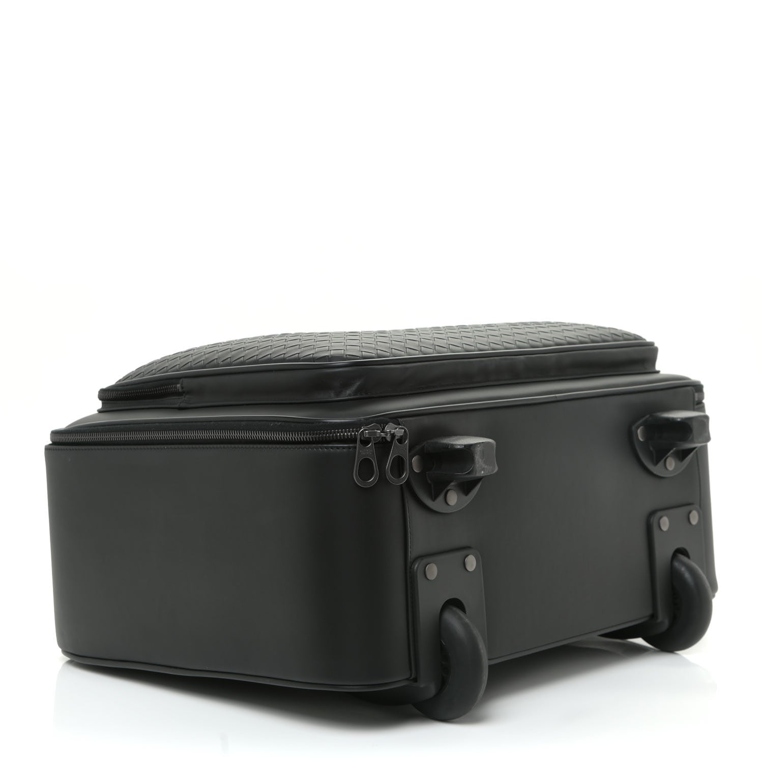 Bottega Veneta Nappa Intrecciato Carry On Luggage Black 7 of 50