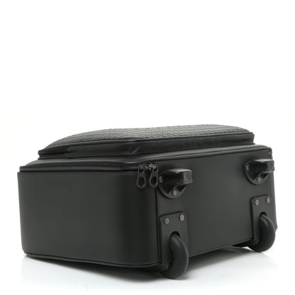 Bottega Veneta Nappa Intrecciato Carry On Luggage Black 7 of 50