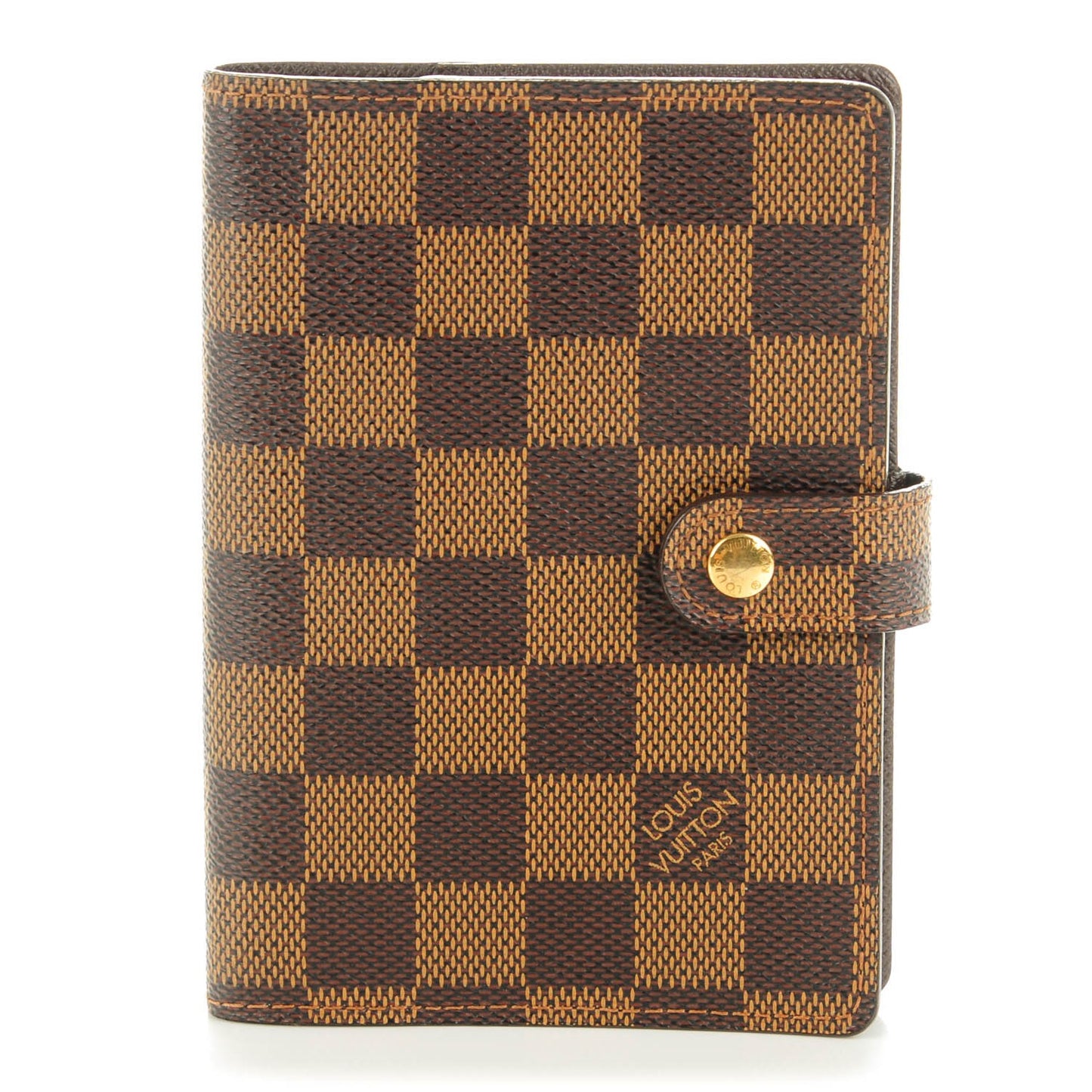 Damier Ebene Small Ring Agenda Cover