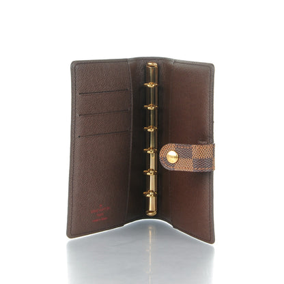 Louis Vuitton Damier Ebene Small Ring Agenda Cover 5 of 7
