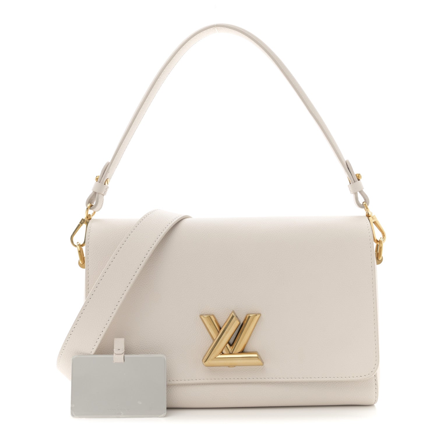 Louis Vuitton Calfskin Soft Twist Shoulder Bag Quartz 1763833