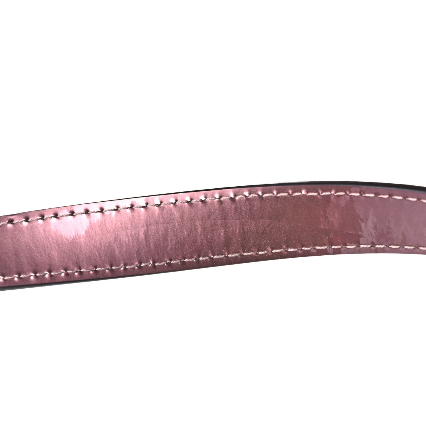 Patent Monogram Alma BB Strap Rose Ballerine