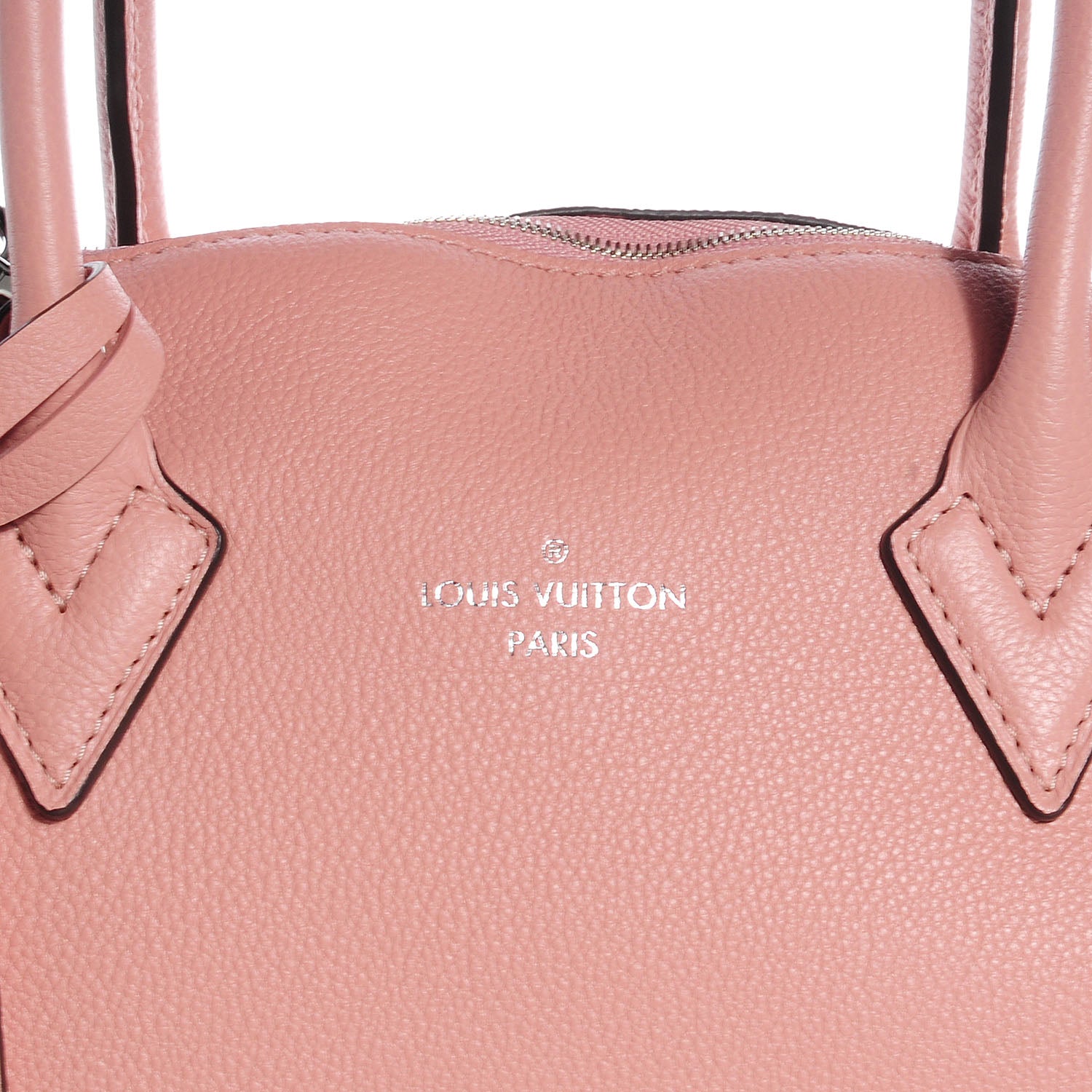 Louis Vuitton Veau Cachemire Soft Lockit MM Magnolia 5 of 9