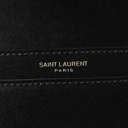 Saint Laurent Box Calfskin Mini Voltaire Shoulder Bag Black 6 of 10