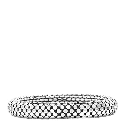 John Hardy Sterling Silver 10mm Dot Bangle Bracelet 3 of 5