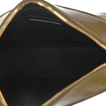 Saint Laurent Calfskin Matelasse Monogram Lou Camera Bag Military Olive 4 of 9