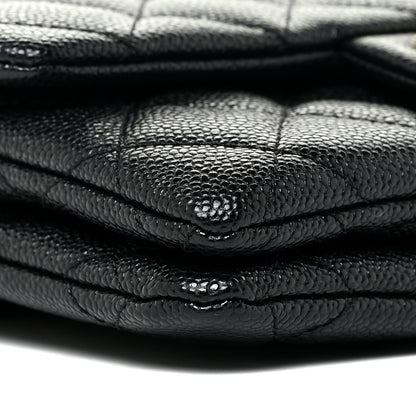 Chanel Shiny Caviar Pick Me Up Flap Belt Bag Black 11 of 15