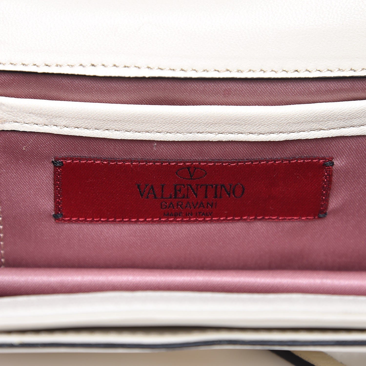 Valentino Garavani Nappa Clutch Ivorie 6 of 13
