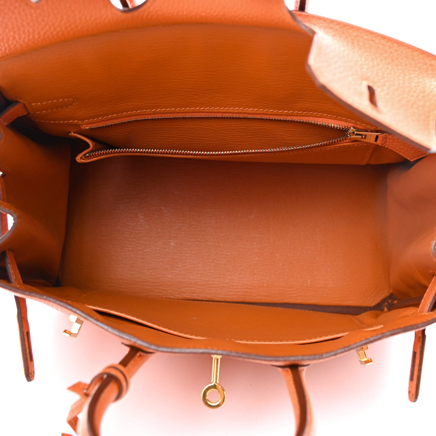 Togo Birkin 25 Orange