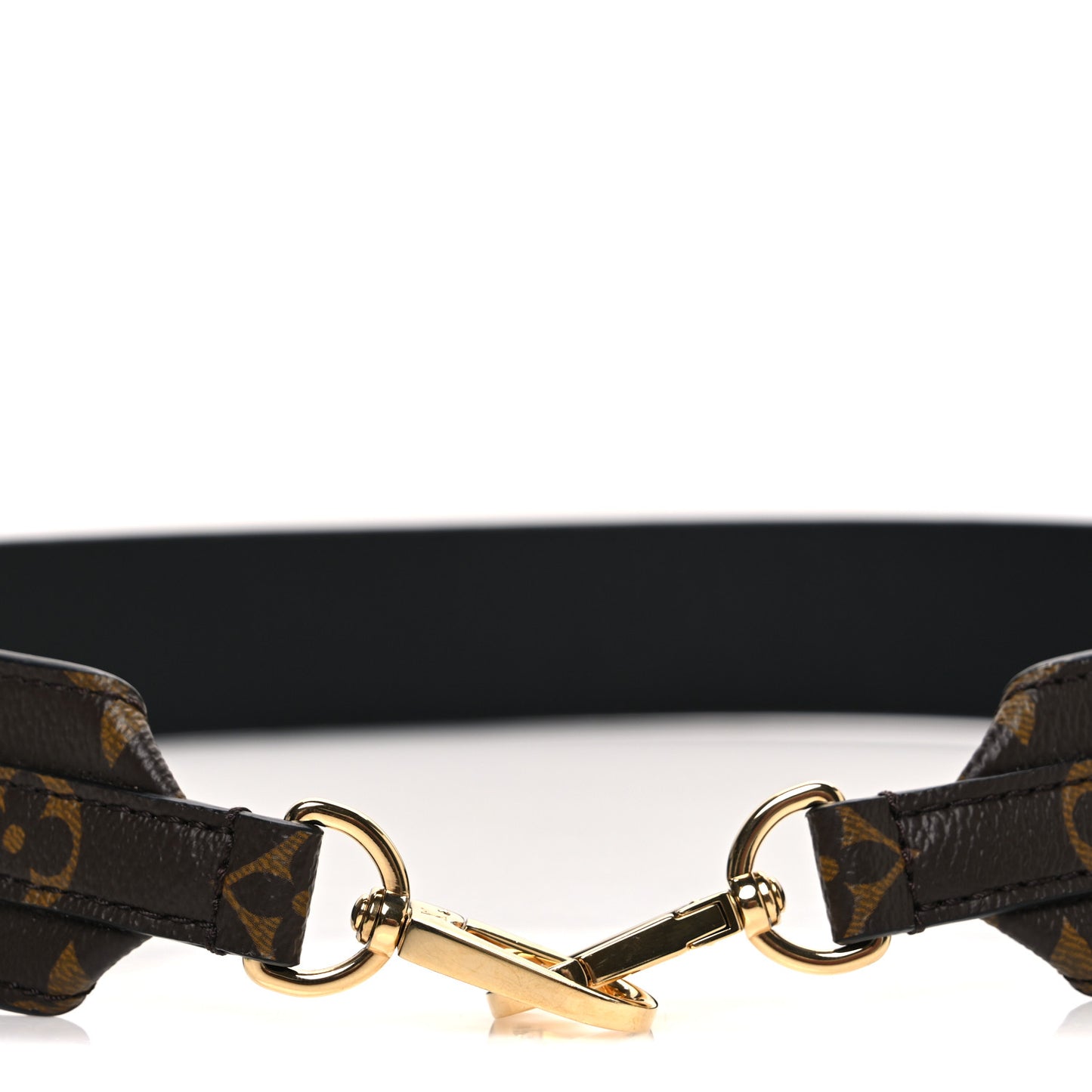 Monogram Bandouliere Shoulder Strap Black