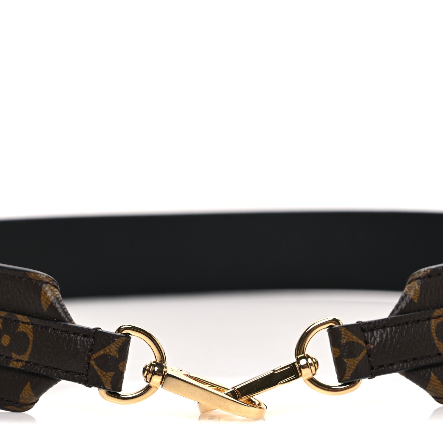 Louis Vuitton Monogram Bandouliere Shoulder Strap Black 6 of 6