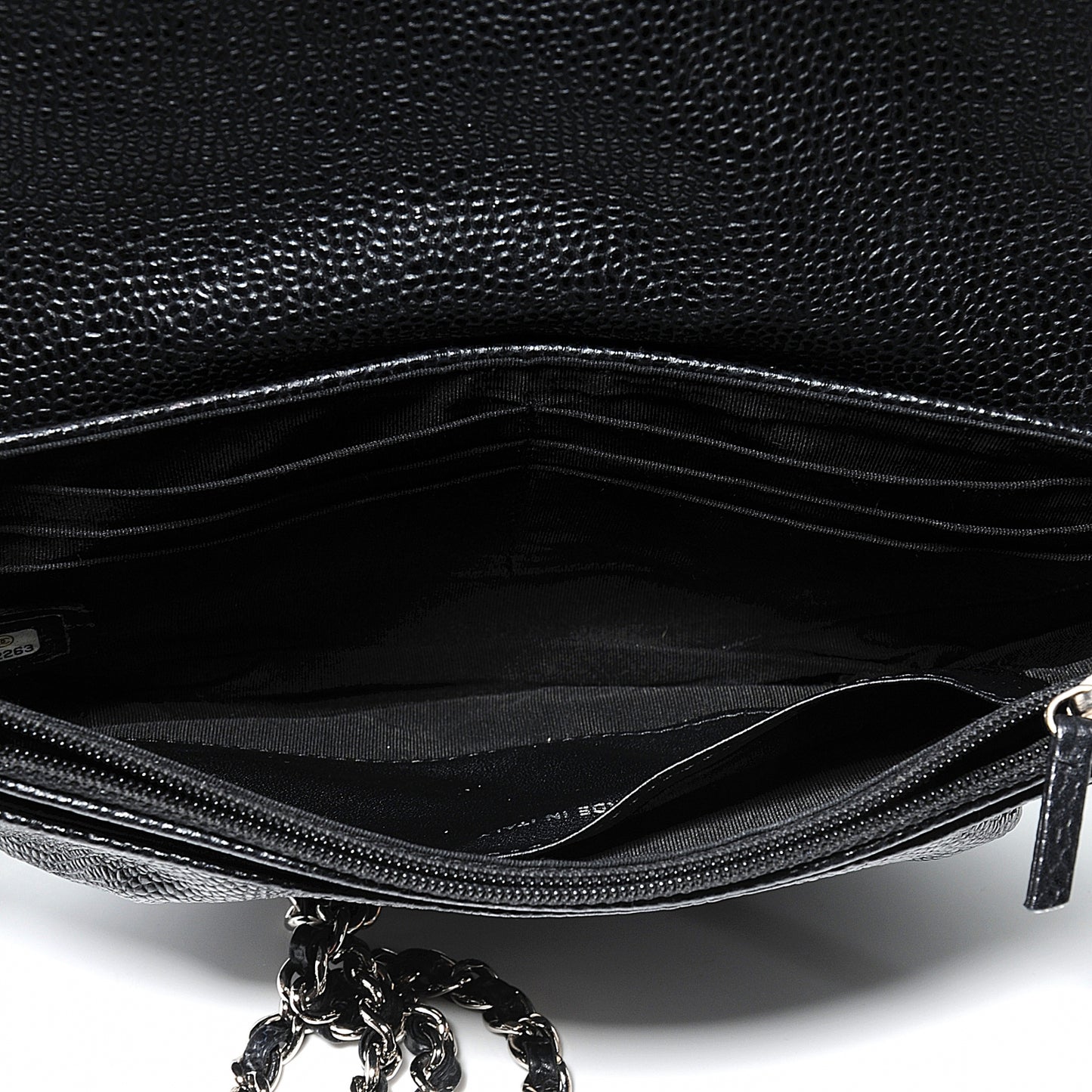 Caviar Half Moon Wallet On Chain WOC Black