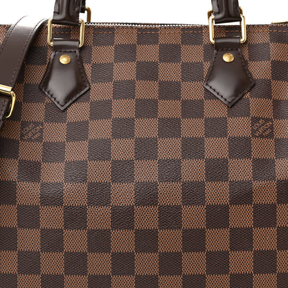Louis Vuitton Damier Ebene Speedy Bandouliere 30 8 of 11