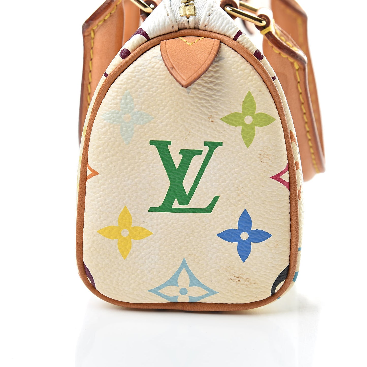 Monogram Multicolor Mini Sac HL Speedy White