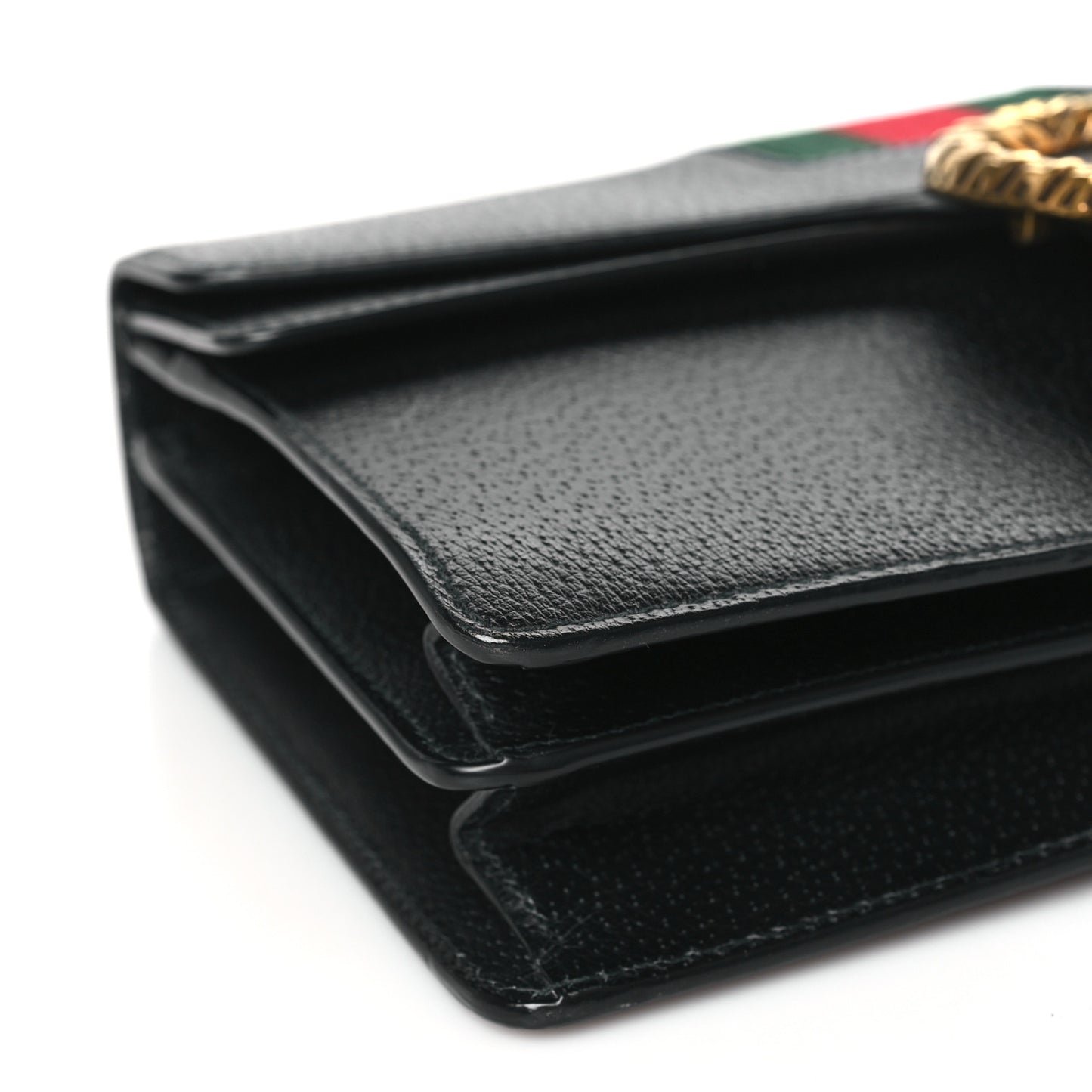 Calfskin Web Small Dionysus Shoulder Bag Black