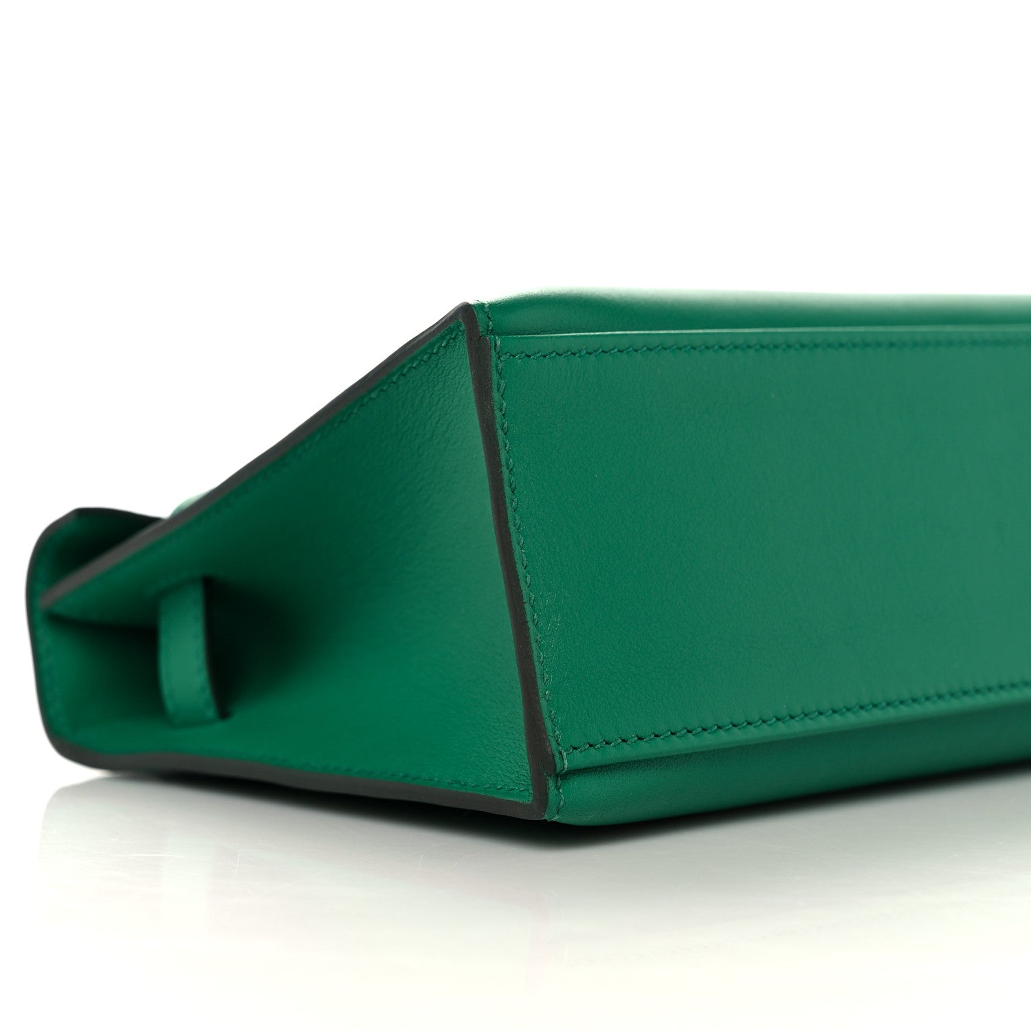 Hermes Swift Kelly Pochette Clutch Vert Vertigo 8 of 28