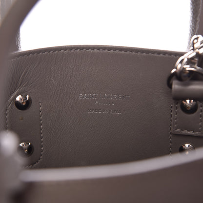 Saint Laurent Grained Calfskin Nano Sac De Jour Fog 6 of 9