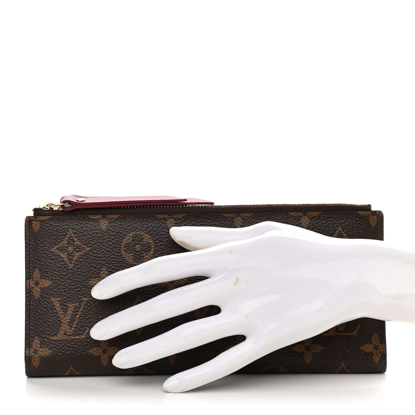 Monogram Adele Wallet Fuchsia