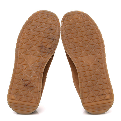 Prada Suede Logo Womens Low Top Sneakers 36.5 Cocoa Brown 7 of 10