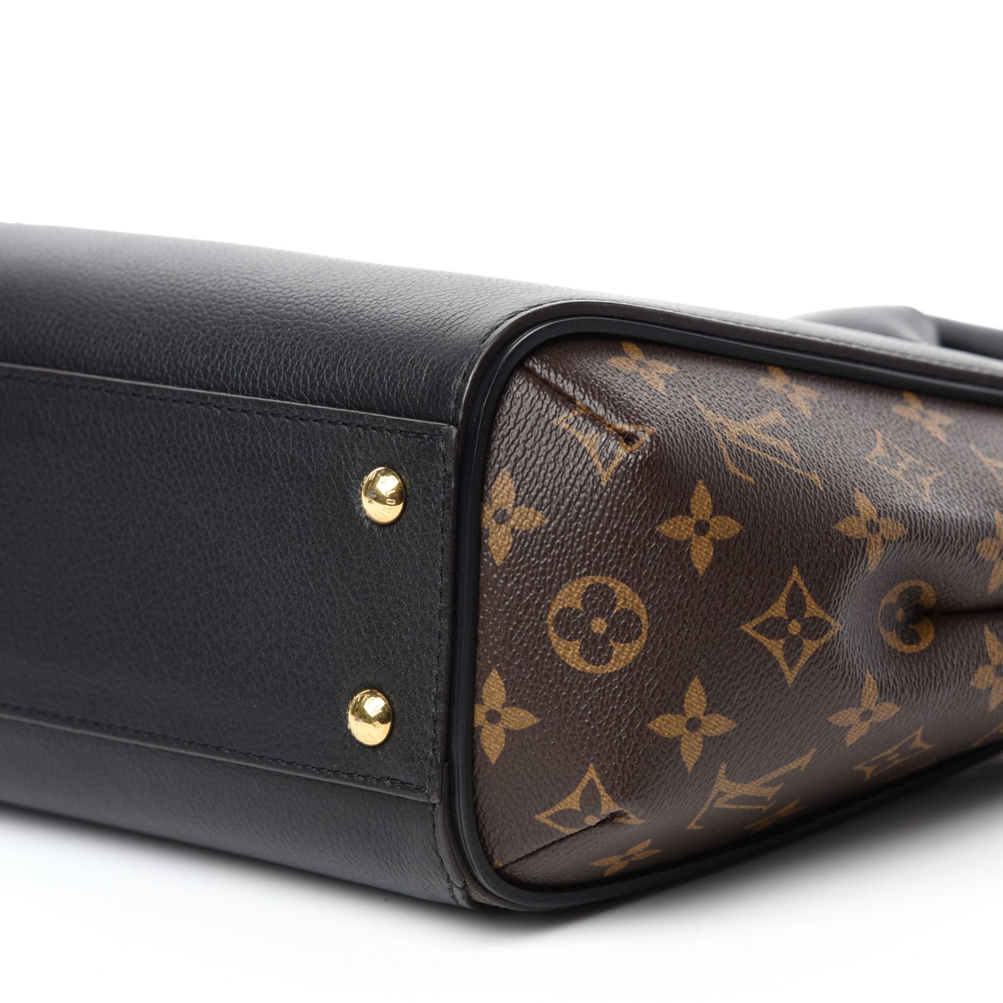 Calfskin Monogram Kimono Tote PM Black