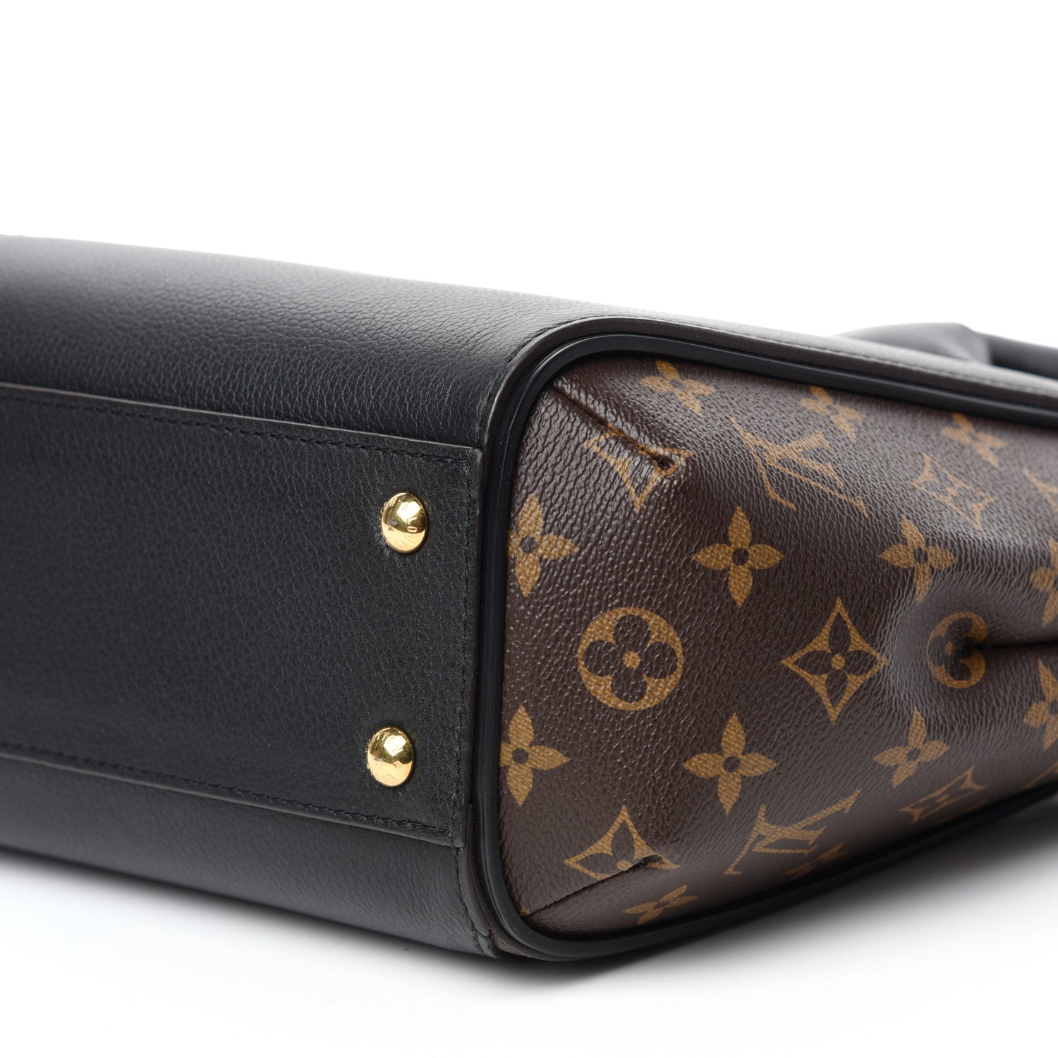Louis Vuitton Calfskin Monogram Kimono Tote PM Black 7 of 11
