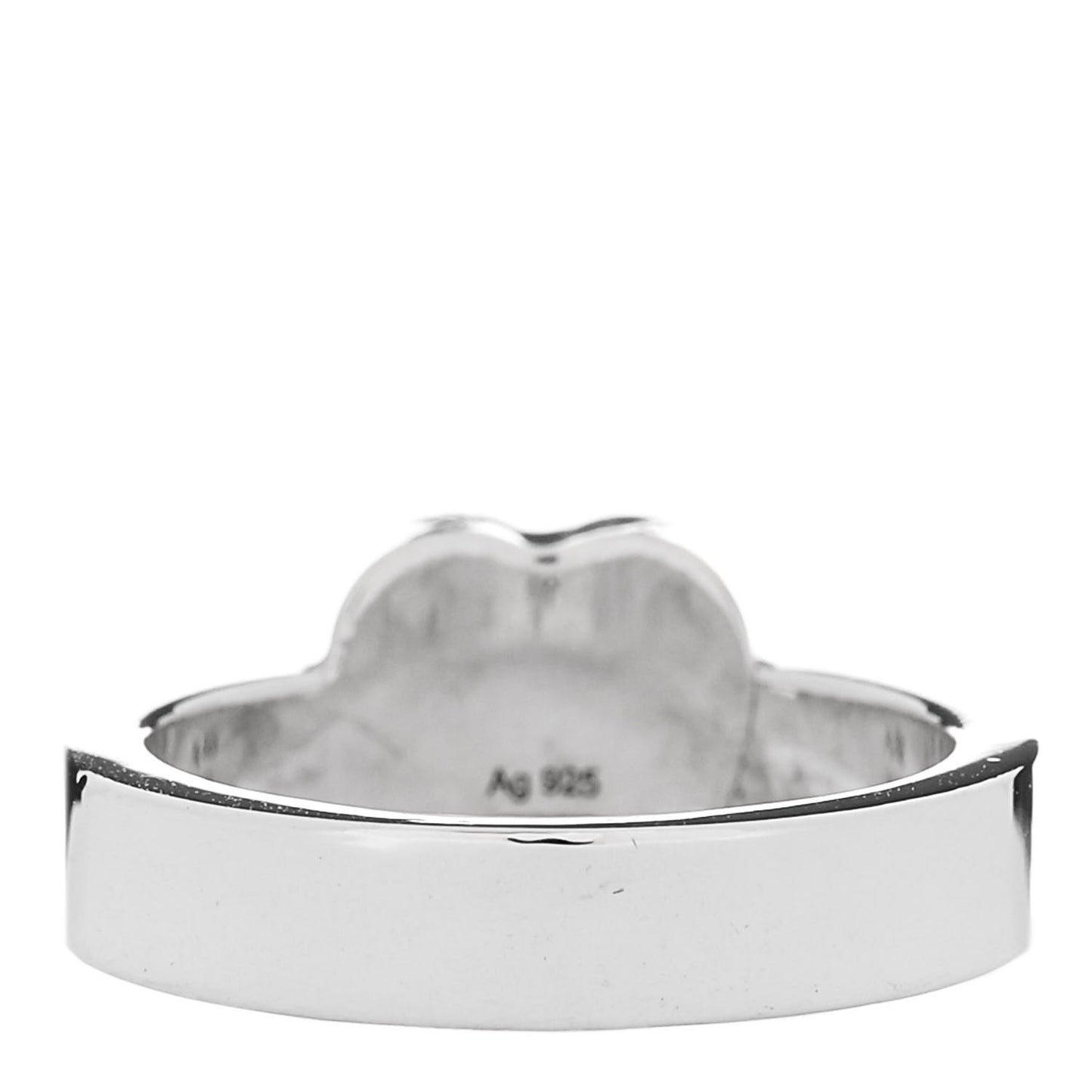 Sterling Silver Trademark Heart Ring 49 4.75