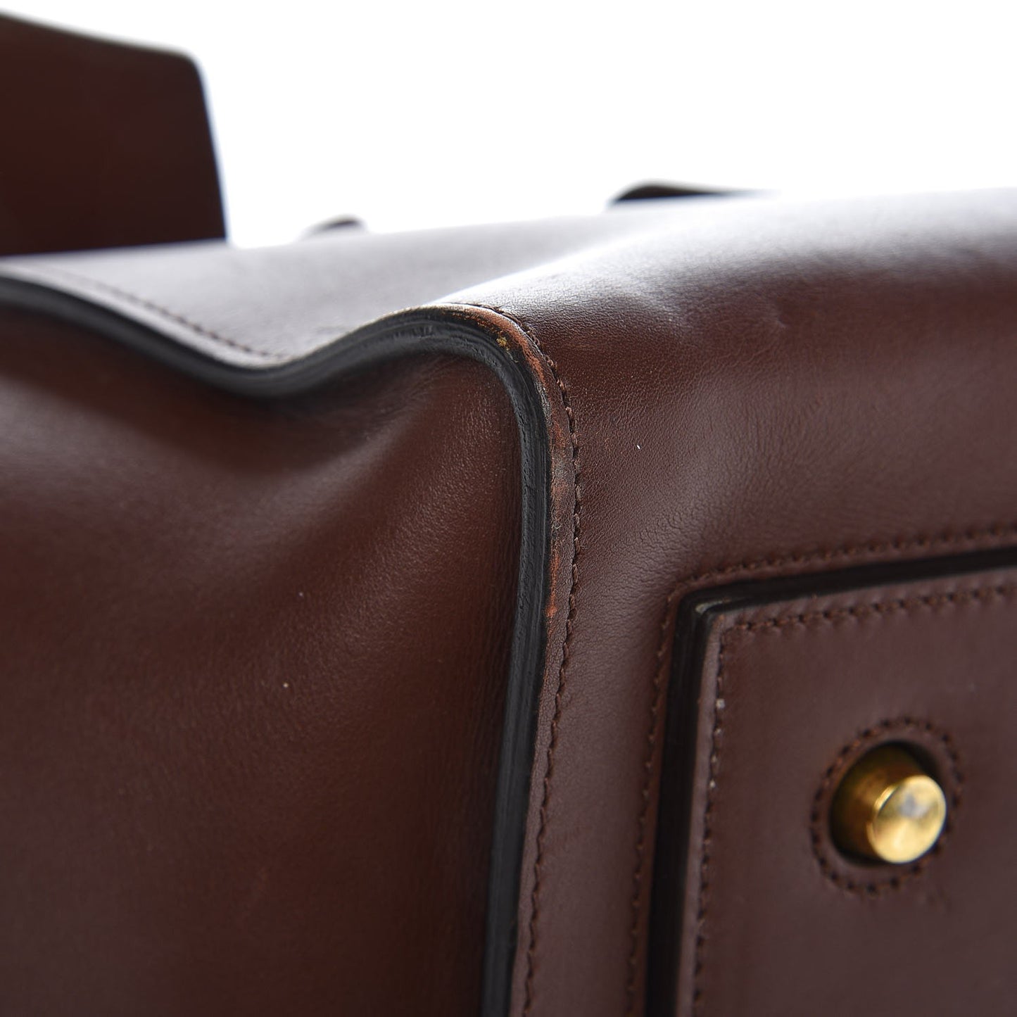Natural Calfskin Small Tie Knot Tote Acajou