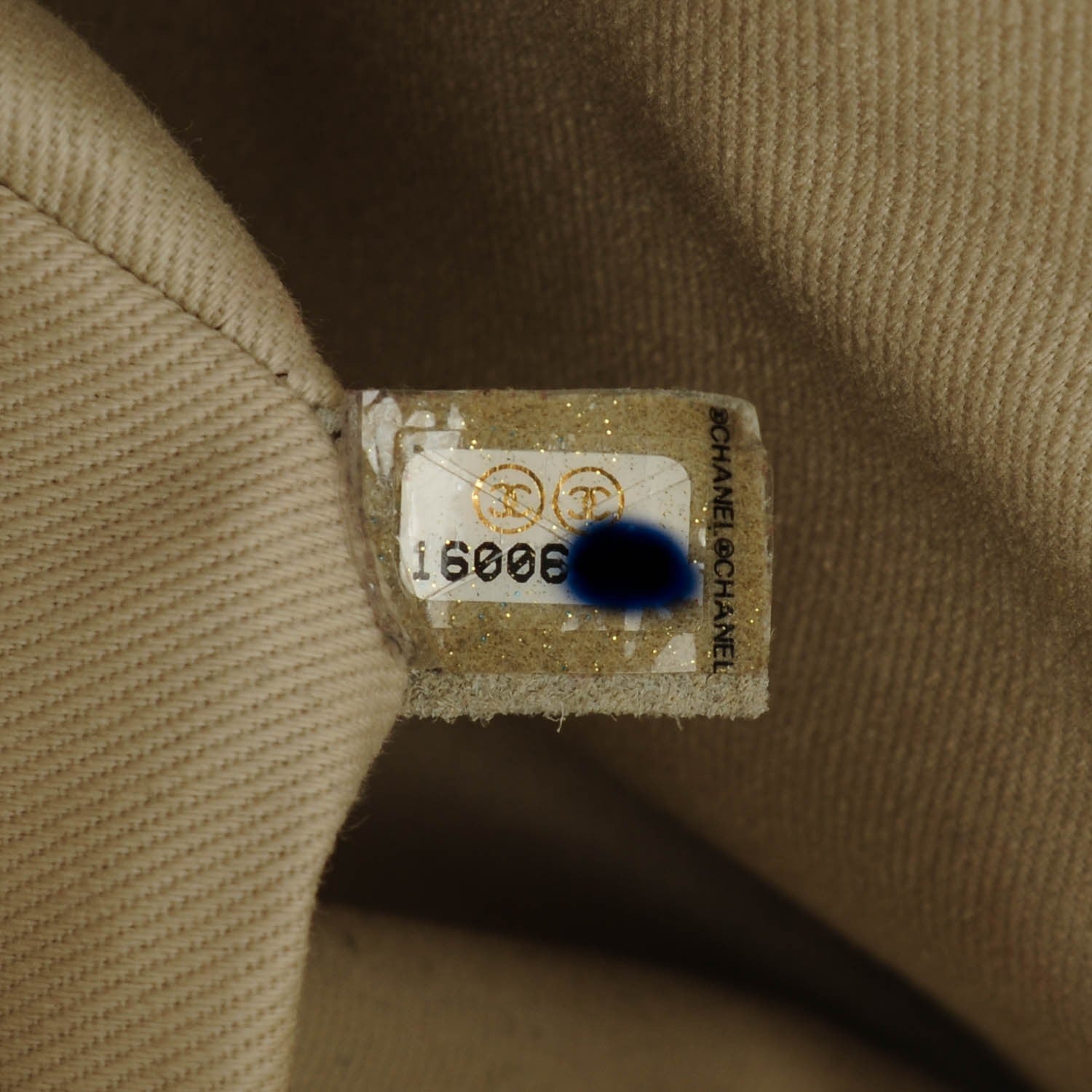 Chanel Caviar Large Half Moon Flap Dark Beige 7 of 7
