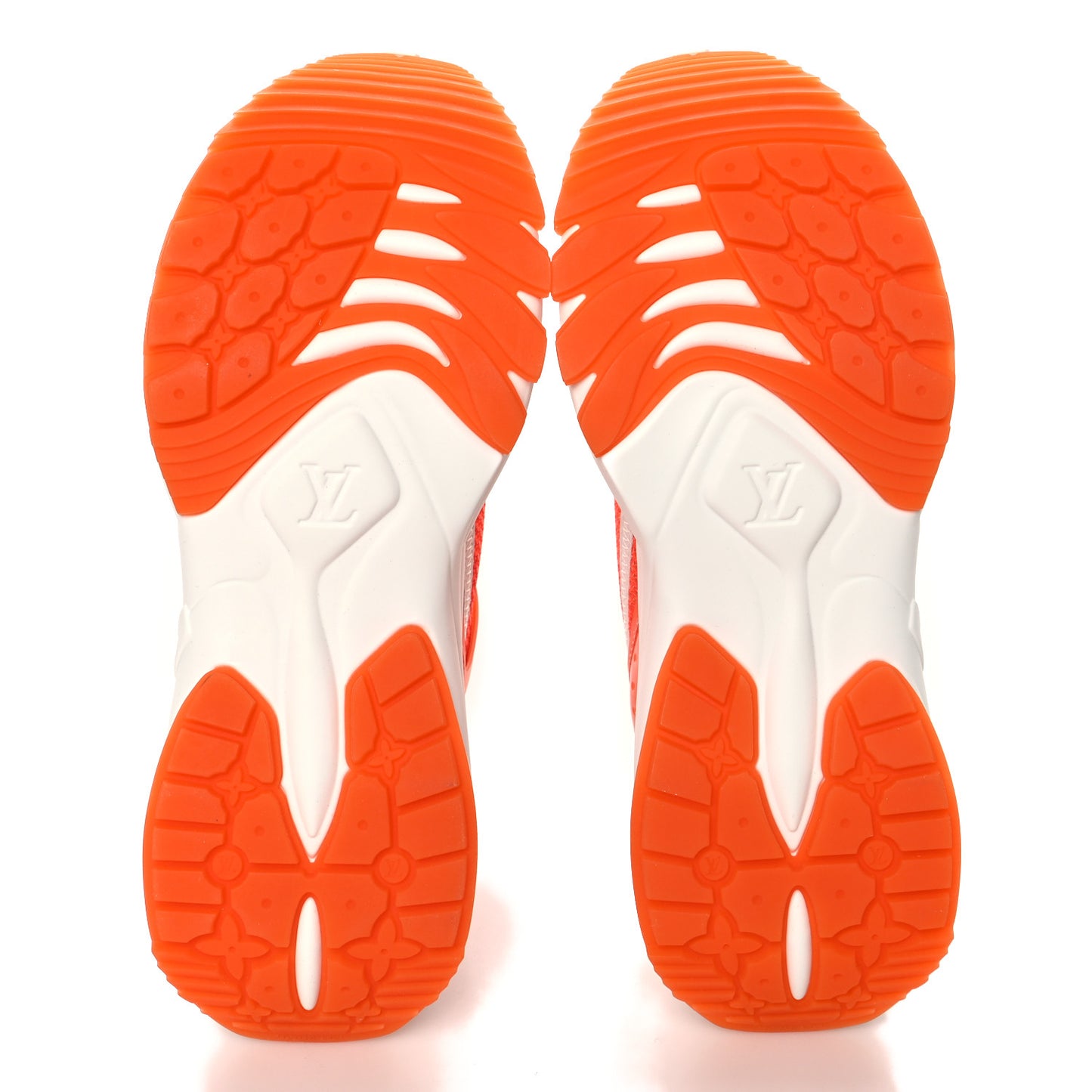 Monogram Run 55 Sneakers 36 Orange