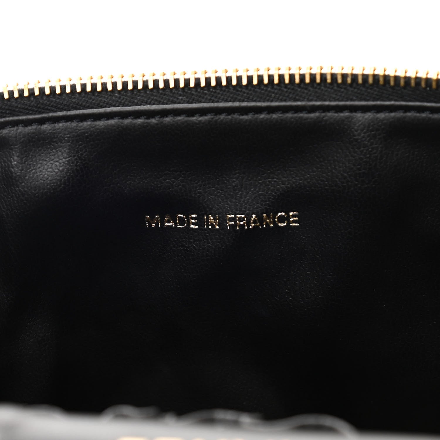 Chanel Caviar Vanity Cosmetic Case Black 7 of 8