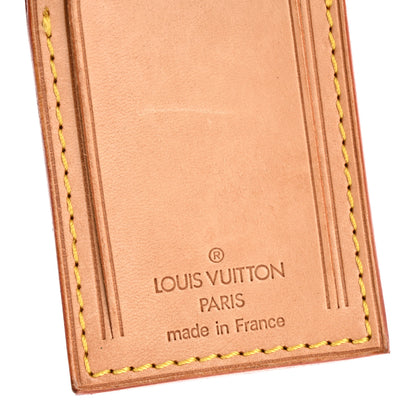 Louis Vuitton Vachetta Luggage Tag and Loop Set 3 of 7