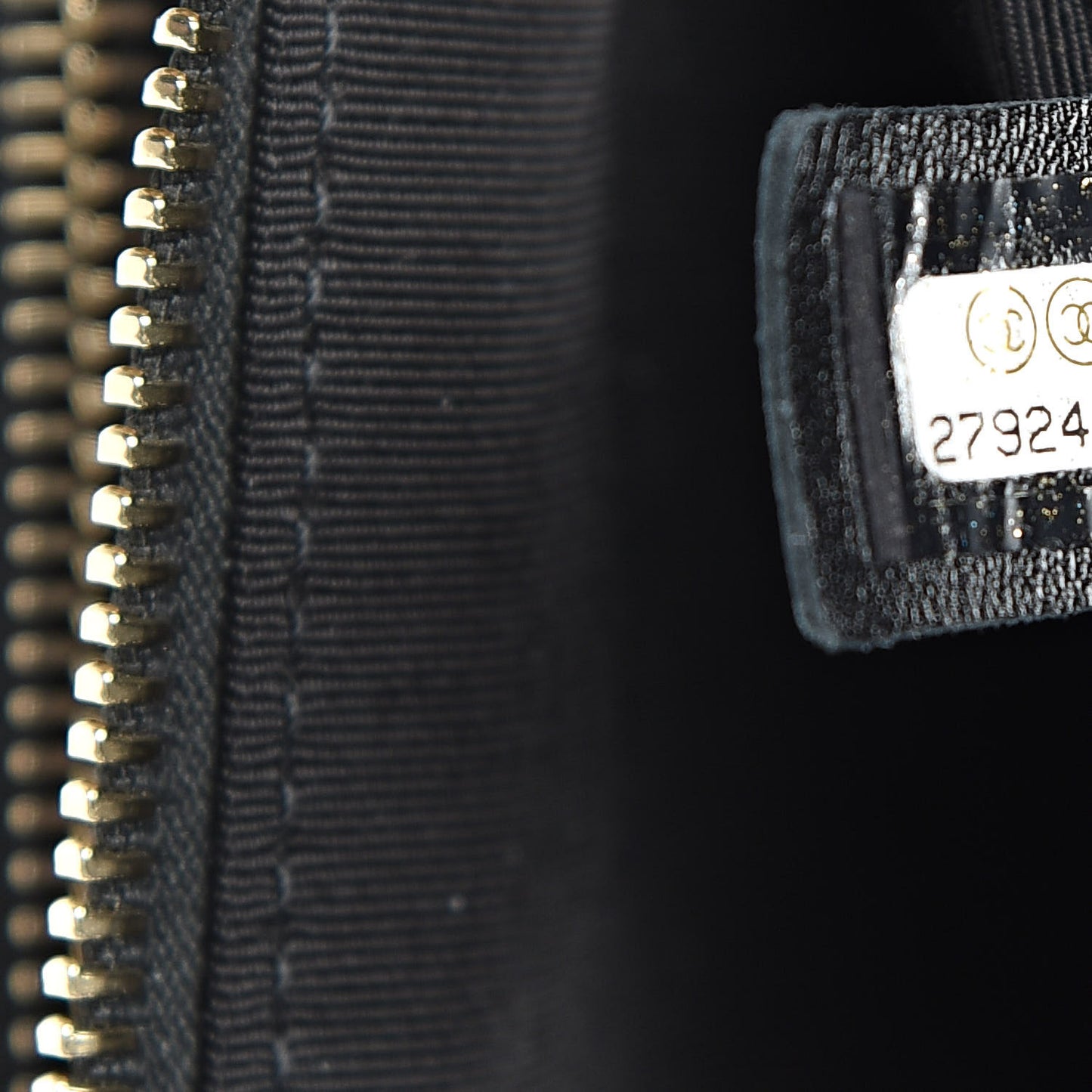 Iridescent Calfskin Quilted All About Waist Belt Bag Black