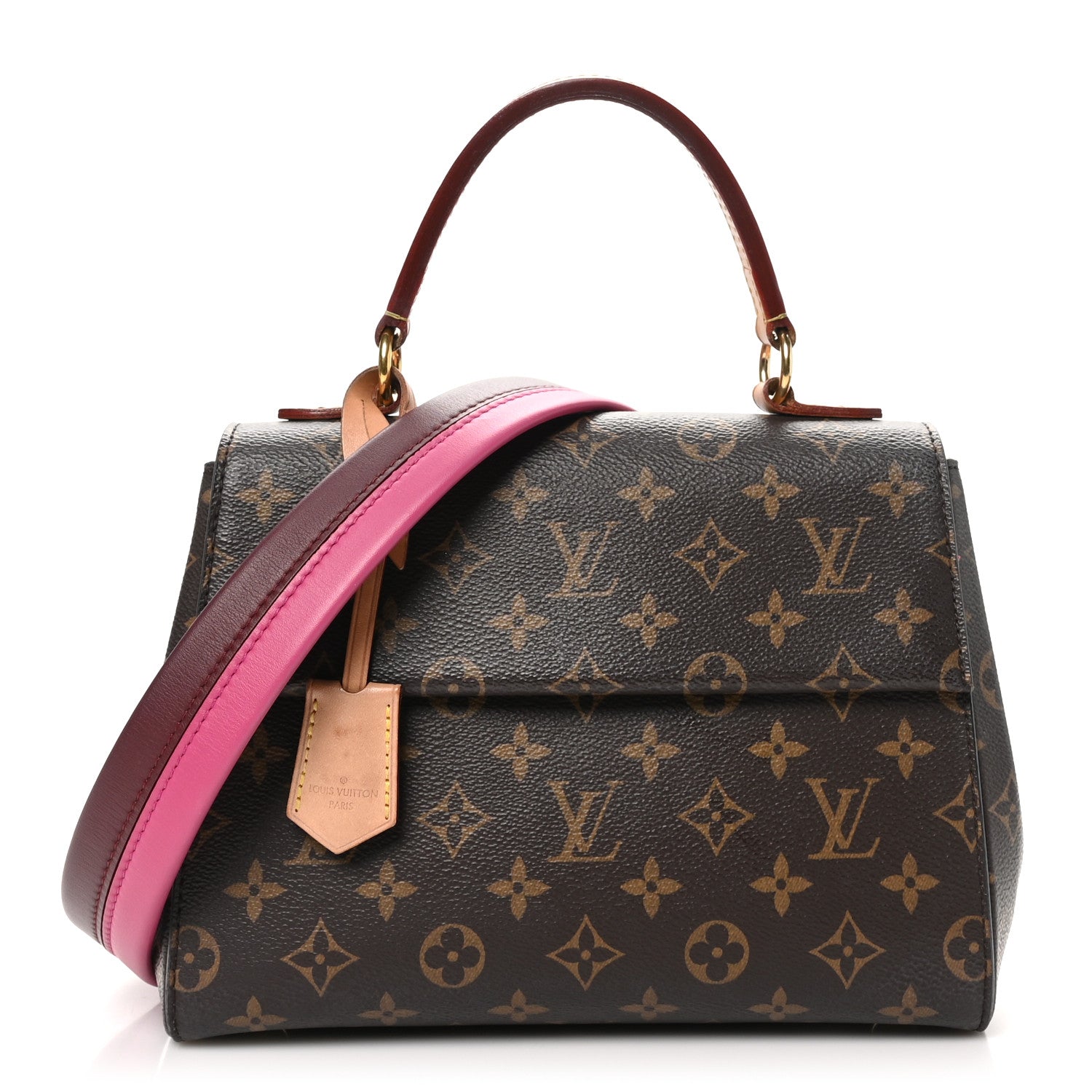 Louis Vuitton Monogram Cluny BB Bordeaux Fuchsia 1 of 9