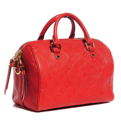 Louis Vuitton Empreinte Speedy Bandouliere 25 Cherry 3 of 8