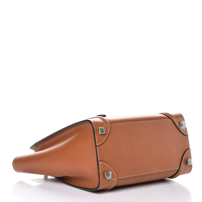Celine Natural Calfskin Micro Luggage Tan 4 of 7