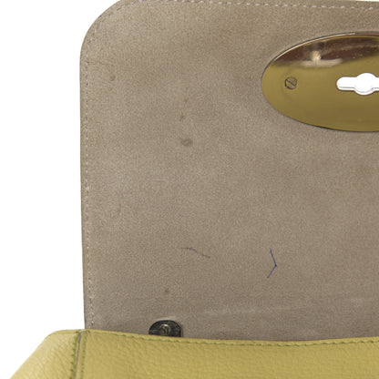 Mulberry Glossy Goatskin Small Lily Flap Pistachio 9 of 16