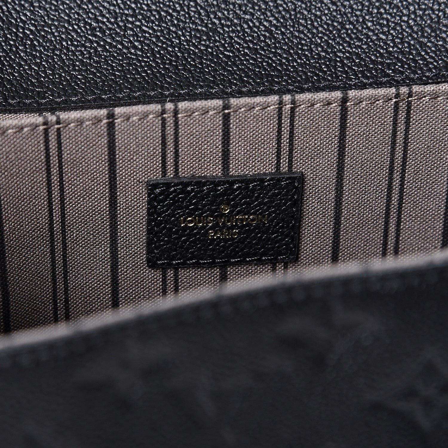 Louis Vuitton Empreinte Pochette Metis Black 5 of 9