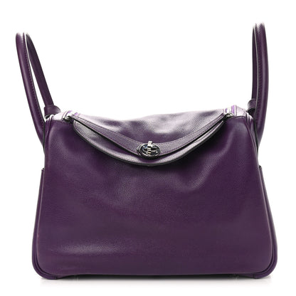 Hermes Evercolor Lindy 30 Ultraviolet 1 of 12