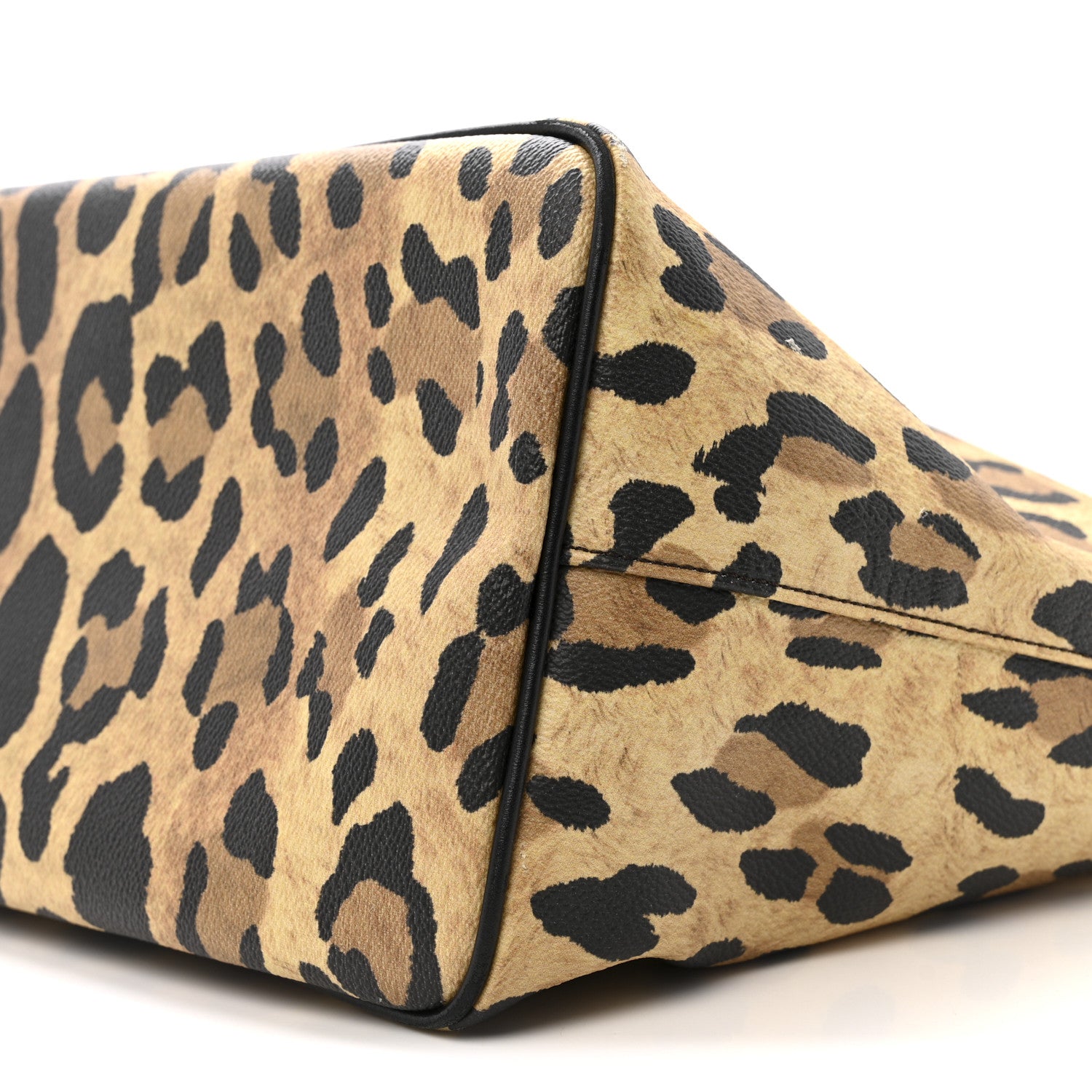 Givenchy Textured Coated Canvas Leopard Print Large Antigona Tote 10 of 14