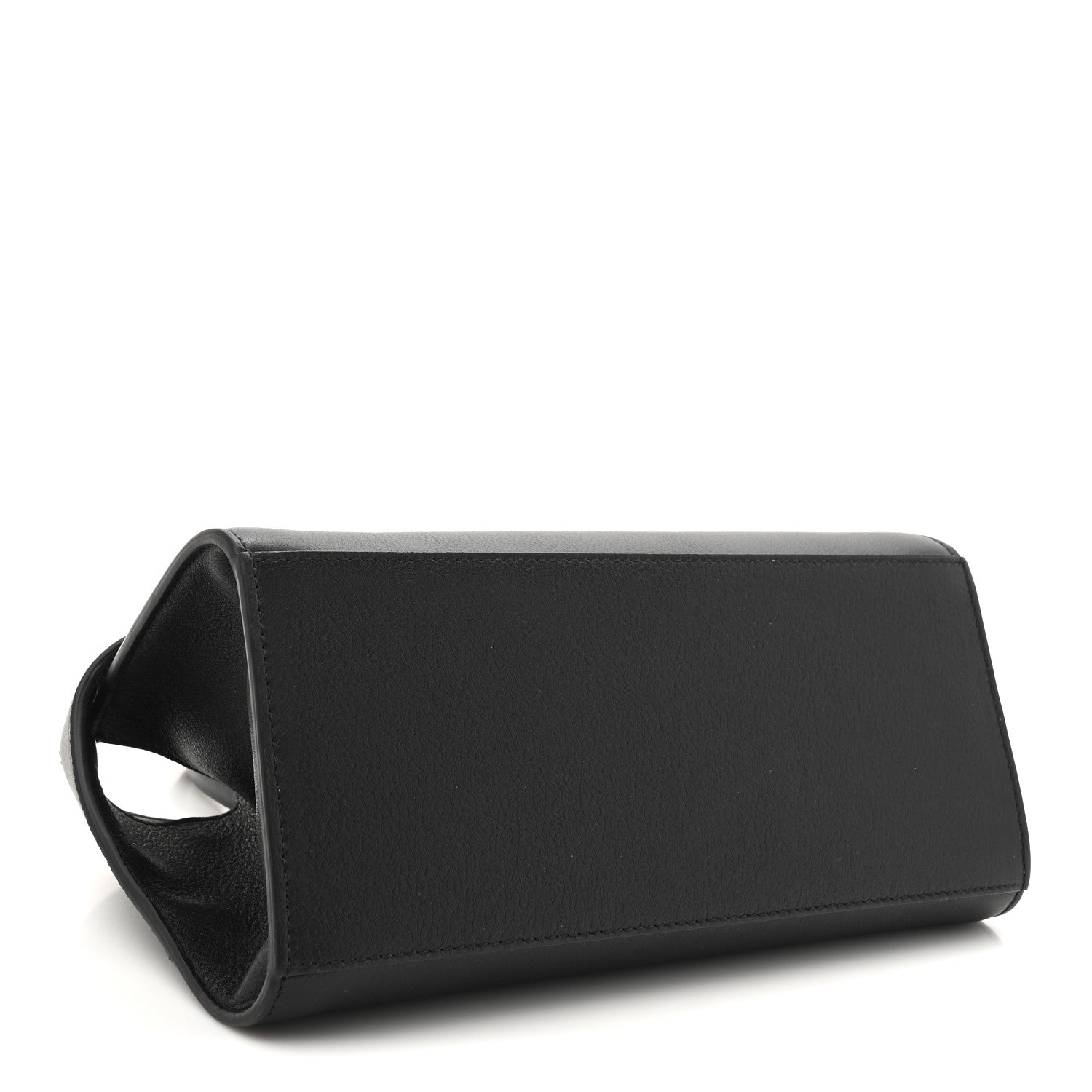 Salvatore Ferragamo Calfskin Mini Hug Bag Black 4 of 10