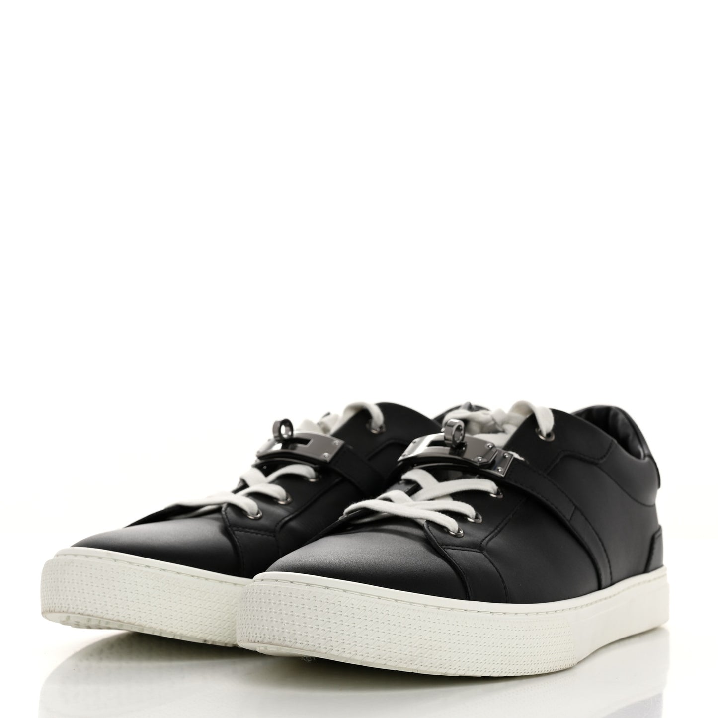 Calfskin Day Sneakers 44 Black