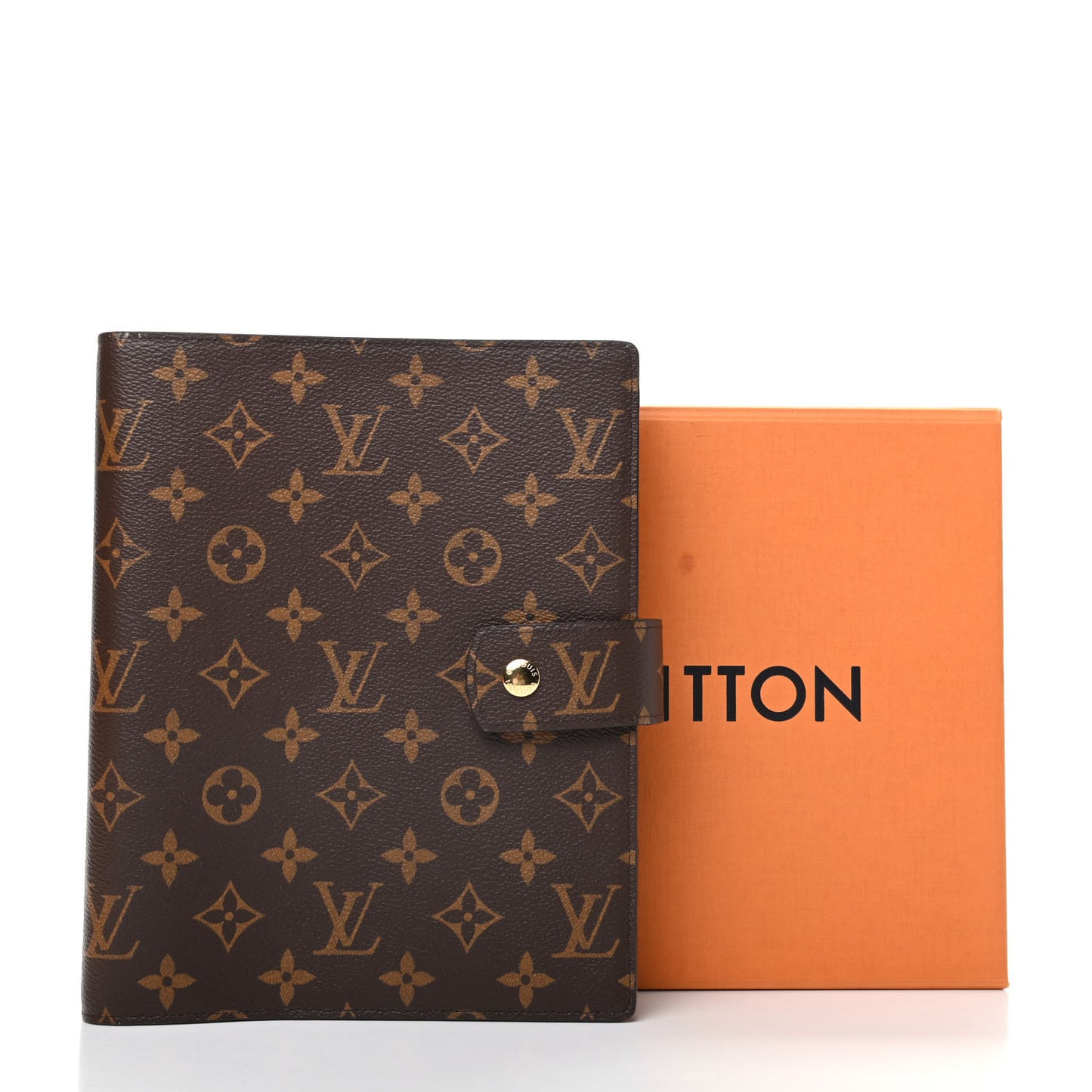Monogram Large Ring Agenda Cover