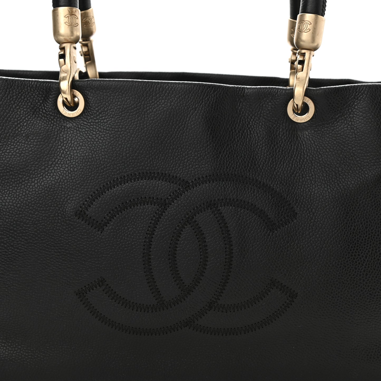 Caviar CC Timeless Tote Black
