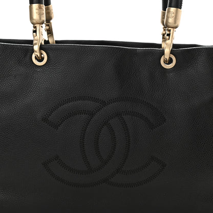 Chanel Caviar CC Timeless Tote Black 7 of 9