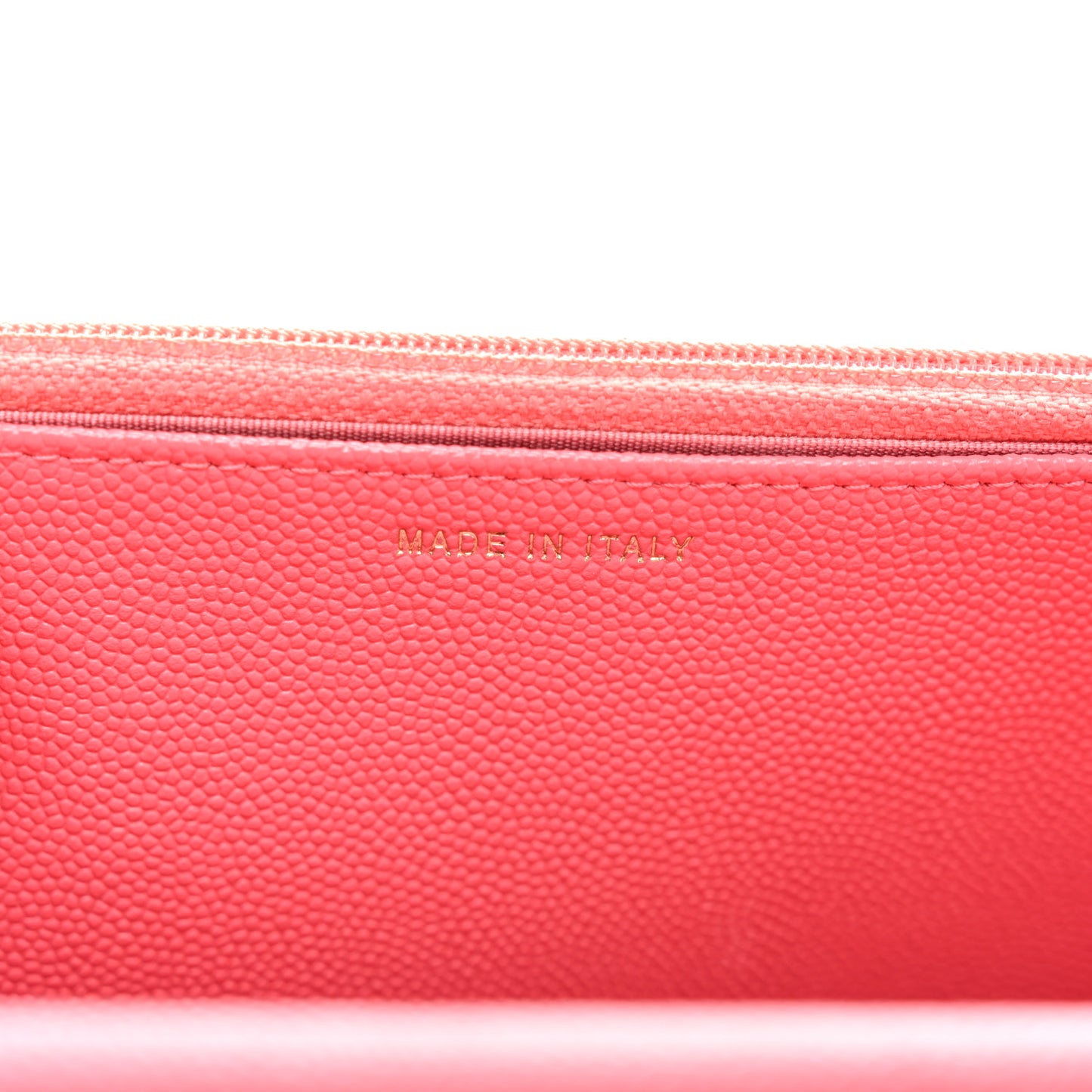 Caviar Quilted Vintage Mademoiselle Wallet On Chain WOC Dark Pink