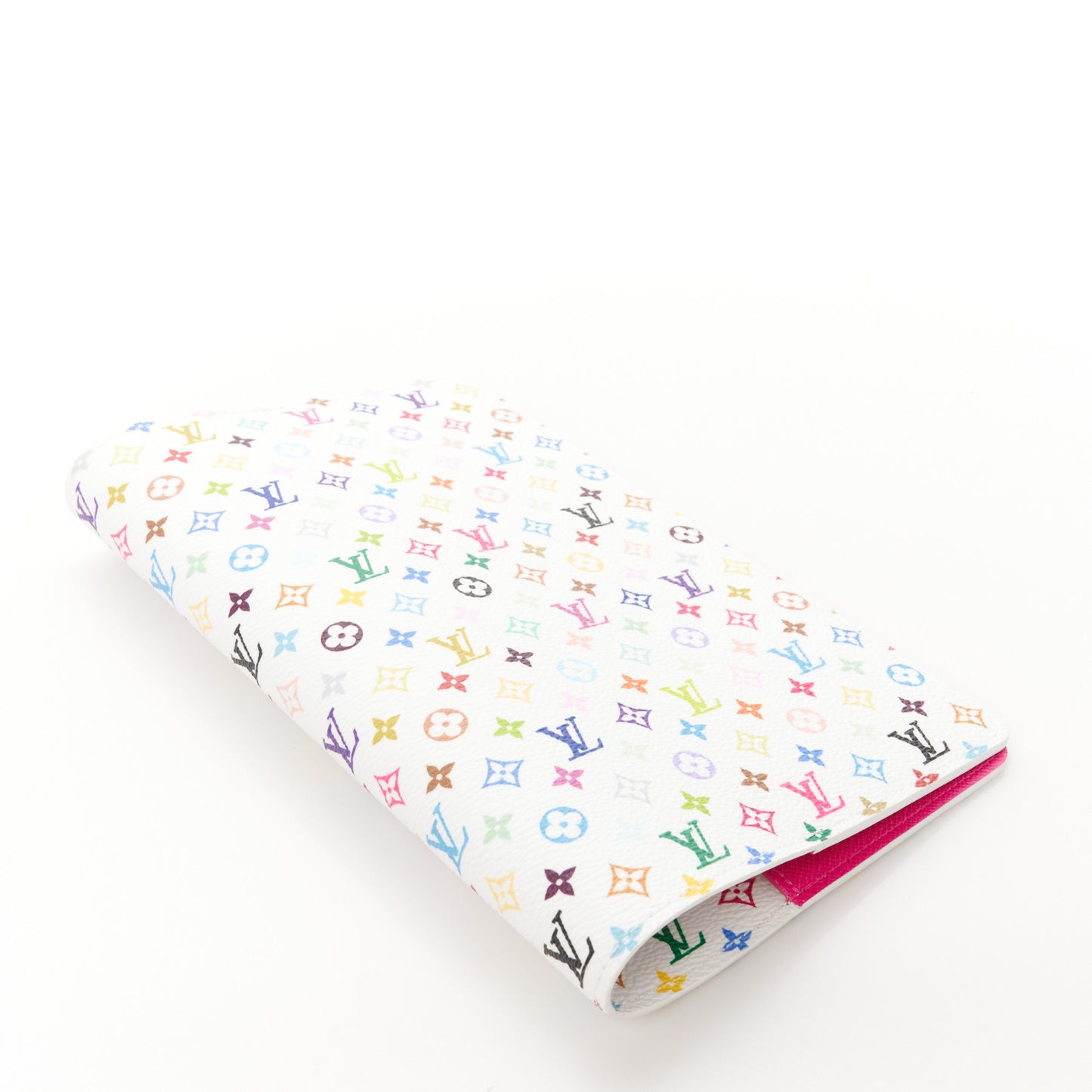 LV X TM Monogram Multicolor Emily Notebook Cover MM White